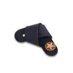 Guitare folk sangle de cou guitare t�te cuir t�te ceinture accessoires guitare cravate noire pour guitare ...