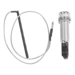 Guitare jack pickup 6. 35mm sortie barrel jack socket cylindre pour guitare electrique pipa ukul�l� cithare ...