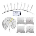 Guitare luthier outil de mesure kit set r�gle understring radius gauge guitare