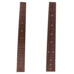 Guitare luthier en palissandre 19 / 24, manche vierge pour guitare electrique basse