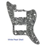Guitare pickguard, pour usa fender squier, vintage, guitare jazzmaster modifie, options multicolores ...