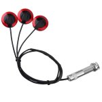 Guitare pickup professional piezo contact micro pour guitare violon banjo mandoline ukul�l�