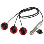 Guitare piézo micro transducteur amovible pour guitare acoustique ukulélé pouce piano mandoline Guitare piézo micro transducteur amovible pour guitare acoustique ukulélé pouce piano mandoline