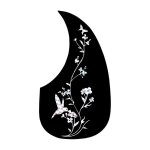 Guitare plaque antidrapante en forme de goutte d'eau folk classique guitare pickguard anti - scratch ...