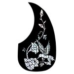 Guitare plaque antid�rapante en forme de larme folk classique guitare pickguard anti - scratch hummingbird ...