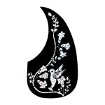 Guitare plaque antidrapante en forme de larme folk guitare classique pickguard anti - scratch morning ...