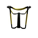 Guitare qinto basse electrique universel appui - t�te appui - t�te cadre outil d'entretien, jaune