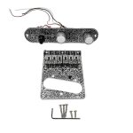 Guitare a roulettes 6 cordes plaque de commande pr�c�bl�e et plaque de pont tl remplacement de guitare ...