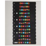 Guitare scale sticker fingerboard sheet music decal pour 6 cordes guitare electrique acoustique
