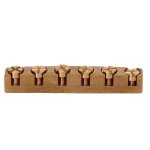 Guitare sillet 6 cordes laiton réglable instrument accessoire pièce de remplacement pour basse Guitare sillet 6 cordes laiton réglable instrument accessoire pièce de remplacement pour basse
