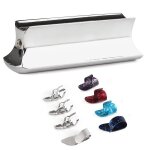 Guitare slide mtal acier tone - bar, avec cellulod et acier inoxydable mtal pouce & doigt picks plectres ...