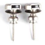 Guitare tail pegs guitare auto - locking back strap buckle guitare acoustique guitare electrique basse ...