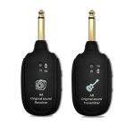 Guitare uhf syst�me sans fil emetteur r�cepteur int�gr� batterie 50m port�e de transmission du son pour ...