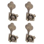 Guitare vintage open tuning key pegs machine heads tuners 4r pour 4 cordes basse