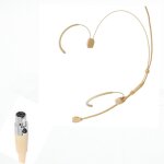 Guyh - double casque, microphone, tour d'oreille, microphone caché, compatible avec système sans fil ... Guyh - double casque, microphone, tour d'oreille, microphone caché, compatible avec système sans fil ...