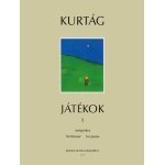 Gyrgy kurtg : jatekok - games - spiele 1 - recueil piano 9790080083772 embz8377
