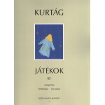 Gyrgy kurtg : jatekok - games - spiele 3 - recueil piano 9790080083796 embz8379