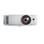 Optoma h117st projecteur � focale courte 3800 ansi lumens dlp wxga (1280x800) compatibilit� 3d blanc