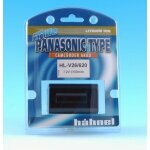 Hahnel - batterie li - ion equivalente panasonic cga - v26 / 620 - 7, 2 v - 4000 mah