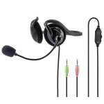 Hama 00139920 casque avec fil minerve bureau / centre d'appels noir