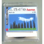 Hama - filtre polarisant circulaire - 55 mm