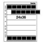 Hama negative sleeves, 24 x 36 mm, polyproylene album photo et prot�ge - page