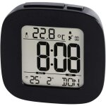 Hama reveil numrique ldc (mini rveil radio - pilot dcf, alarme avec acceleration, snooze, date, temprature ...