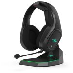 Hama soundz 920 casque sans fil et filaire arceau gaming usb type - c bluetooth socle de chargement noir ...
