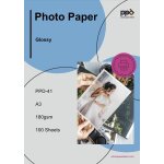 Hamiltion - 100 feuilles x a3 papier photo brillant, 180g, impression jet d'encre, haute brillance, schage ...