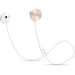 Hamiltion - buttons ecouteur binaural sans fil or, blanc casque et micro - casques et micros (sans fil, ... Hamiltion - buttons ecouteur binaural sans fil or, blanc casque et micro - casques et micros (sans fil, ...