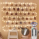 Hamiltion - guirlande lumineuse, 2 pices 240led 24m guirlande lumineuse chambre led photo usb aliment, ...