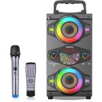 Hamiltion - haut - parleurs bluetooth, haut - parleur portable sans fil de 60 w pour les ftes a la maison, ...