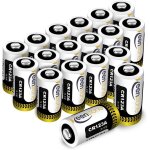 Hamiltion - piles cr123a 3v lithium lot de 18batteries cr 123a 17345 jetables haute puissance et haute ...