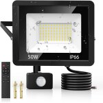 Hamiltion - projecteur led 50 w avec dtecteur de mouvement extrieur