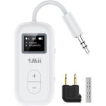Hamiltion - safefly dual adaptateur avion bluetooth 5. 3 avec ecran pour 2 casque sans fil, supporte ... Hamiltion - safefly dual adaptateur avion bluetooth 5. 3 avec ecran pour 2 casque sans fil, supporte ...