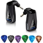 Hamiltion - systme de guitare sans fil, emetteur et rcepteur de guitare sans fil rechargeable uhf pour ...