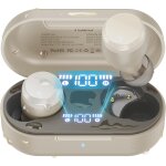 Hamiltion - t12 mini ecouteurs bluetooth sans fil, 55h ecouteurs sans fil réduction du bruit avec led ... Hamiltion - t12 mini ecouteurs bluetooth sans fil, 55h ecouteurs sans fil réduction du bruit avec led ...