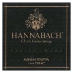 Hannabach 728mtc custom made carbon - jeu guitare classique - medium Hannabach 728mtc custom made carbon - jeu guitare classique - medium