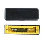 Harmonica 10 trous 20 m�lodies c key orgue a bouche standard professionnel avec etui pour enfant d�butant ...