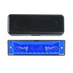 Harmonica 10 trou 20 tune c cl� professionnel standard orgue a bouche avec etui pour enfant d�butant ...