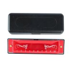 Harmonica 10 trou 20 tune c cl� professionnel standard orgue a bouche avec etui pour enfant d�butant ...
