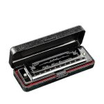 Harmonica blues deluxe 10 trous 20 harmonica d�butant c harmonica - noir xxf