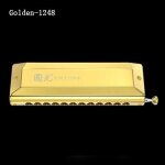 Harmonica chromatique, 12, 16 trous, orgue a bouche de harpe, peigne abs, anches en bronze phosphoreux, ... Harmonica chromatique, 12, 16 trous, orgue a bouche de harpe, peigne abs, anches en bronze phosphoreux, ...