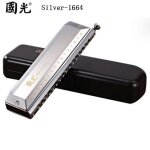Harmonica chromatique, 12, 16 trous, orgue a bouche de harpe, peigne abs, anches en bronze phosphoreux, ... Harmonica chromatique, 12, 16 trous, orgue a bouche de harpe, peigne abs, anches en bronze phosphoreux, ...