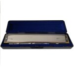 Harmonica chromatique a 28 trous, clé en direct, orgue buccal professionnel portable, trémolo, mini harpes, ... Harmonica chromatique a 28 trous, clé en direct, orgue buccal professionnel portable, trémolo, mini harpes, ...
