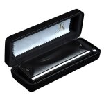 Harmonica chromatique, harpe 12 trous, peigne en abs, couvercle en laiton, anches en bronze phosphoreux, ... Harmonica chromatique, harpe 12 trous, peigne en abs, couvercle en laiton, anches en bronze phosphoreux, ...