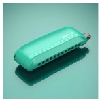 Harmonica chromatique odin 12 trous, harpe, peigne abs, plaque de couverture, orgue en laiton, anches, ... Harmonica chromatique odin 12 trous, harpe, peigne abs, plaque de couverture, orgue en laiton, anches, ...