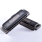 Harmonica diatonique, orgue a bouche blues, 10 trous, cl c, peigne abs, instruments de musique professionnels ...