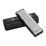 Harmonicas en forme de cygne, 10 trous, 20 tons, touche c, bleu, jazz, rock, musique folklorique, diatonique, ... Harmonicas en forme de cygne, 10 trous, 20 tons, touche c, bleu, jazz, rock, musique folklorique, diatonique, ...