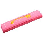 Harmonica illumin� a 16 trous, jouets educatifs montessori, motifs de dessin anim�, instrument a vent ...